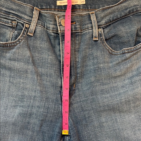Levi’s | High Rise Straight Crop Denim - Picture 5 of 11